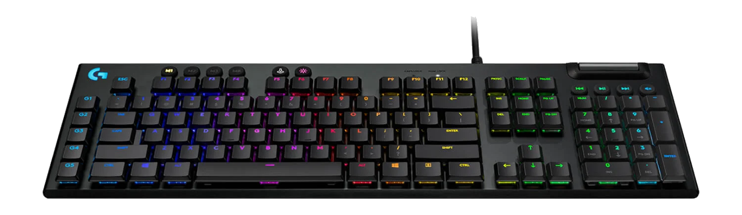 מקלדת Logitech G815 LIGHTSYNC RGB Gaming KEYBOARD , USB