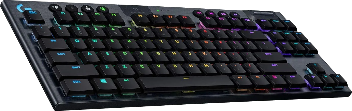 מקלדת Logitech G915 TKL TENKEYLWSS - CLICKY Gaming KEYBOARD , USB