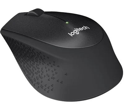 עכבר אופטי אלחוטי Logitech M330 SILENT Cordless Optical BLACK USB