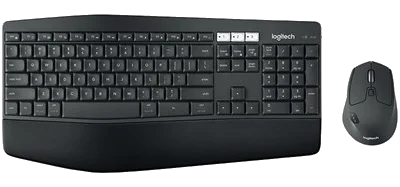 מקלדת ועכבר אלחוטיים Logitech® WIRELESS DESKTOP MK850®,WIN10/8/7 certified, USB
