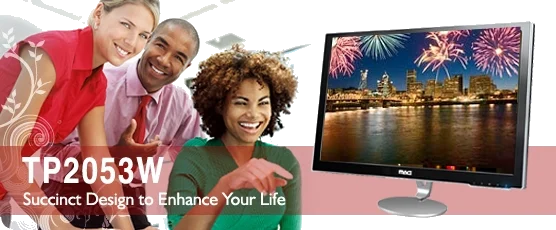 TP2053W Multimedia "20 4MS +DVI