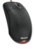 עכבר אופטי Microsoft Optical WHEEL Mouse USB Black