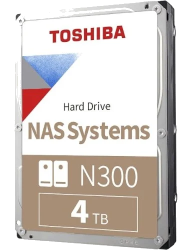 כונן קשיח Toshiba N300 Nas System 4TB 3.5 HDD 7200RPM