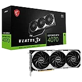 MSI nVIDIA GeForce RTX™ 4070 VENTUS 3X 12G OC - HDMI / DP / , PCI-E