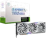 MSI nVIDIA GeForce RTX™ 4070 Ti GAMING X TRIO WHITE 12G - HDMI / DP / , PCI-E