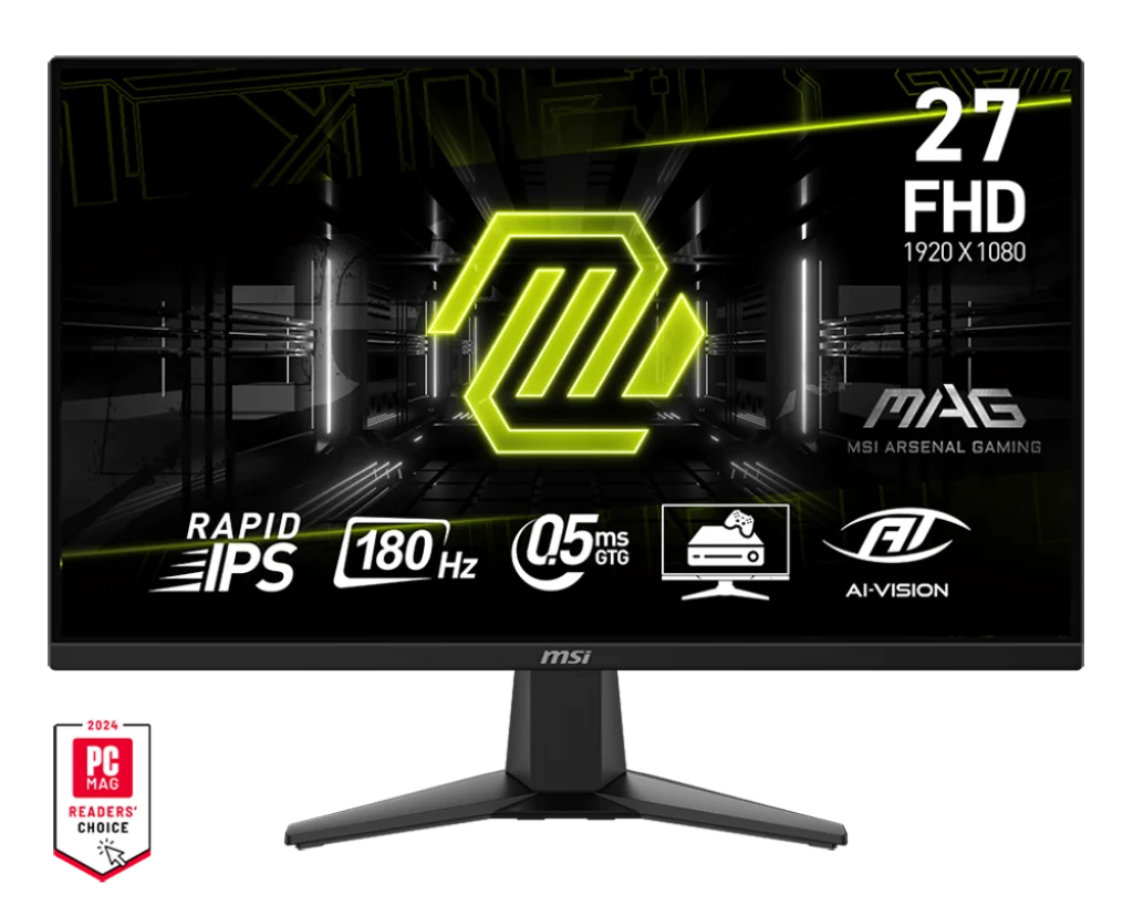 MSI MAG 275F Gaming Monitor "27 LED 0.5MS 1:80000000 180Hz