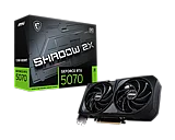 MSI nVIDIA Geforce RTX 5070 12GB GDDR7 SHADOW 2X OC Dual Fan 3DP+HDMI