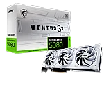 MSI GeForce RTX 5080 VENTUS 3X OC WHITE Triple Fan 16GB GDDR7 3DP+HDMI