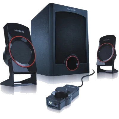 רמקולים Microlab M-111 2.1 13W RMS