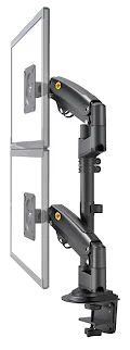 זרוע דו מפרקית למסך "North Bayou NB-H180 desktop monitor arm stand 17"-32