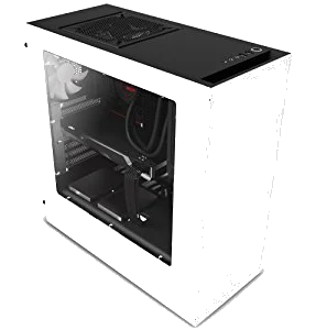 NZXT S340 - White,Tool-free, without PSU , 2X120mm Fan, USB3.0, Audio & speaker