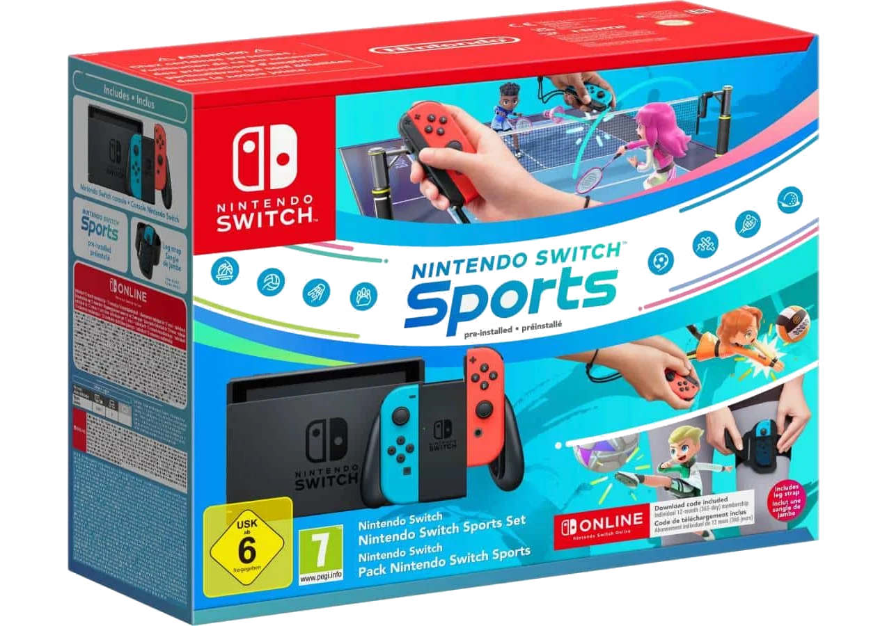 קונסולת משחק Nintendo Switch Bundle Sports