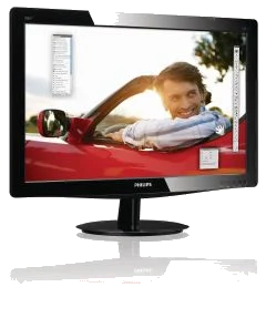 PHILIPS 206V3LSB "20.1 HD LED Smartouch DVI