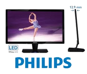 PHILIPS 239CL2SB "23 LED Ulta Slim FULL HD Smartouch DVI