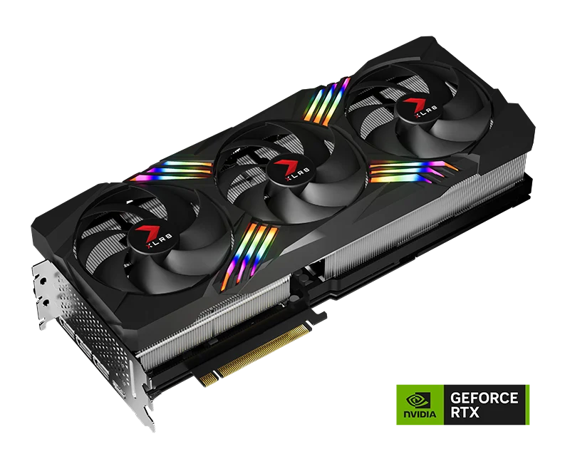 PNY nVIDIA Geforce 4090 24GB XLR8 Gaming VERTO™ EPIC-X RGB Overclocked Triple Fan 3DP+HDMI