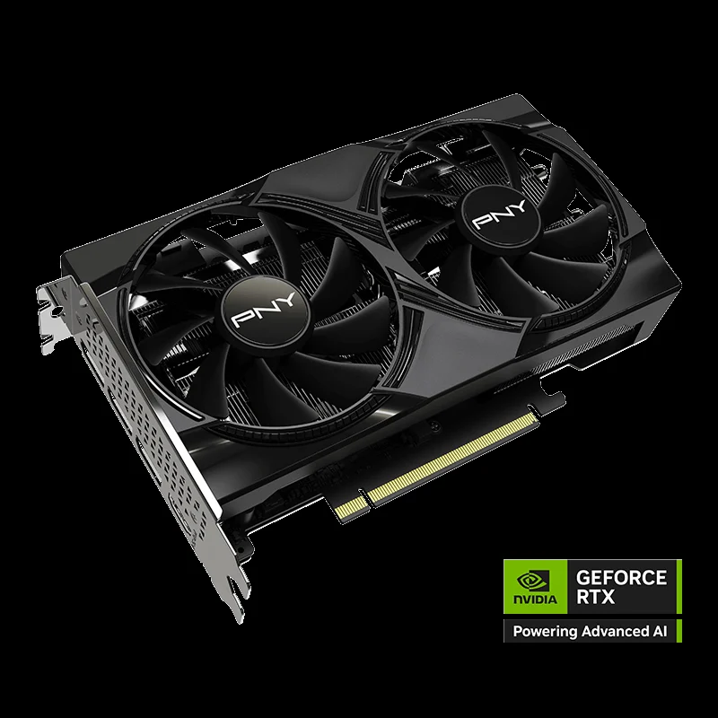 PNY nVIDIA Geforce 5060 8GB Overclocked Dual Fan DLSS 4 3DP+HDMI – תמונה 5