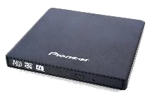 Pioneer Extenal Slim DVD+-RW X8 DVR-XU01T + SOFTWARE BLACK USB2