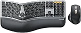 מקלדת ועכבר ארגונומיים אלחוטיים ProtoArc® EKM01 Plus Ergonomic Keyboard Mouse Combo ,WIN10/11 macOS certified, USB