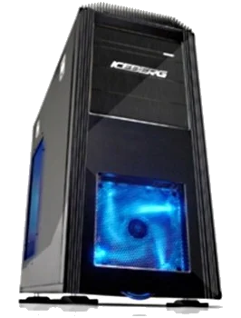 RAIDMAX ICEBERG (6X 120mm) BLACK ,Tool-free , USB2.0, Audio & speaker