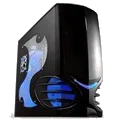 RAIDMAX NINJA Black+ WINDOW ,Tool-free, no PSU, 2X 120mm, USB2.0, Audio & speaker
