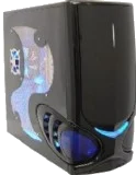 RAIDMAX NINJA Black+ WINDOW ,Tool-free, 400W ( PFC+SATA + 24pin + 120mm) , 2X 120mm, USB2.0, Audio & speaker