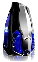 RAIDMAX SAGITTA-II Black+ WINDOW ,Tool-free, no PSU, 2X 120mm+ 80mm All Led + Temp Sensor, USB2.0, Audio