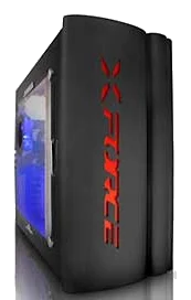 RAIDMAX XFORCE BLACK ,Tool-free , 2X 120mm, USB2.0, Audio & speaker