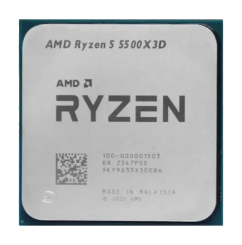 AMD RYZEN 5 5500X3D X6 3000Mhz 96MB Socket AM4 Tray