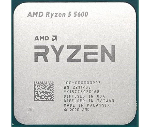 AMD RYZEN 5 5600 X6 3600Mhz 3MB Socket AM4 TRAY
