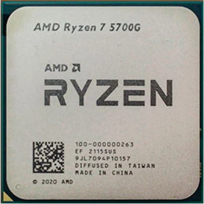 AMD RYZEN 7 5700G X8 3800Mhz 6MB Socket AM4 TRAY
