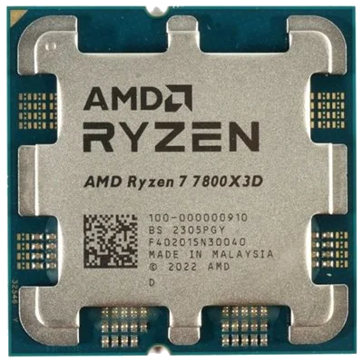 AMD RYZEN 7 7800X3D X8 4200Mhz 96MB Socket AM5 Tray