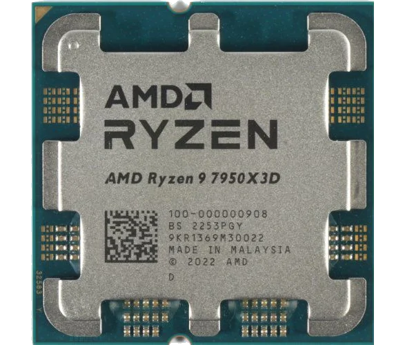 AMD RYZEN 9 7950X3D X16 4200Mhz 64MB Socket AM5 TRAY