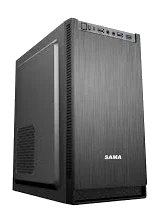SAMA Q13 500W 120MM + 24pin,80mm Fan, 3USB3/2.0 BLACK