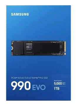דיסק קשיח Samsung® 990 Evo Series M.2 V9E1T0BW 1000GB SSD SATA III