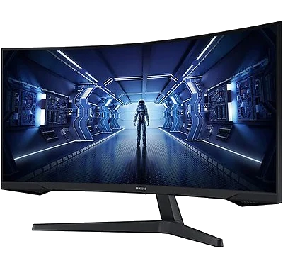 מסך SAMSUNG Odyssey G5 Series Ultra WQHD C34G55TWWM "34 VA 1ms HDMI DP , HDMI