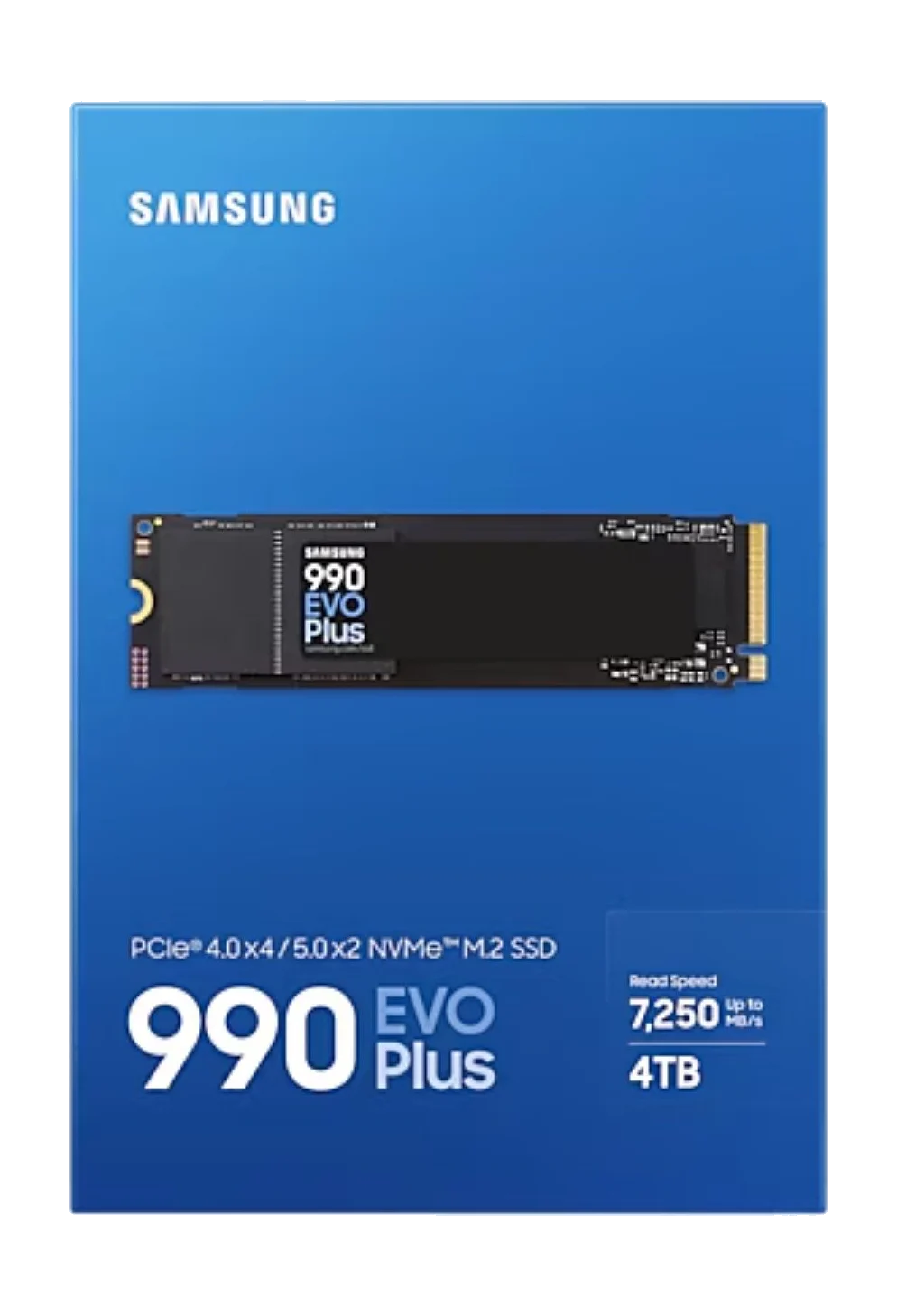 דיסק קשיח Samsung® 990 Evo PLUS Series M.2 SAMSUNG-MZ-V9S4T0BW 4000GB SSD