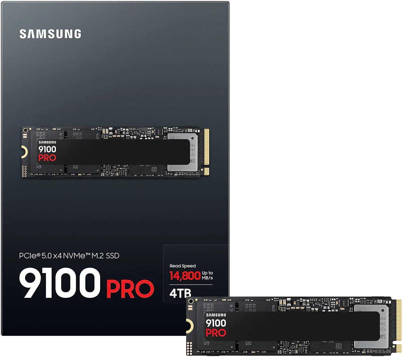 דיסק קשיח Samsung® 9100 Pro Series M.2 MZ-VAP4T0BW 4TB SSD NVME