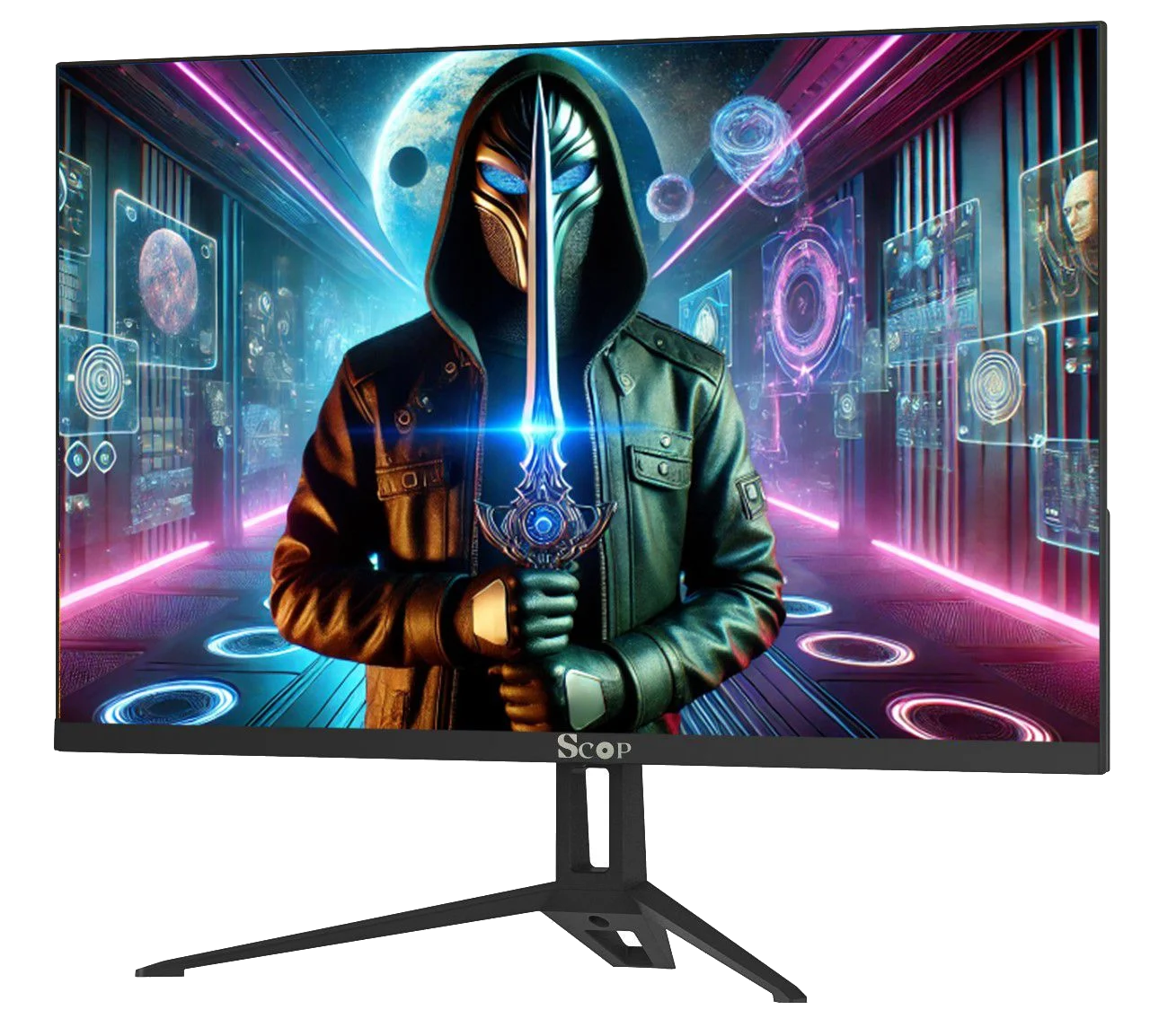 SCOP M2753DKH "27 IPS FULL HD 5MS ,100HZ +HDMI