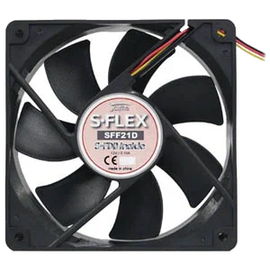 מאוורר מארז שקט SCYTHE 120mm S-FLEX (SONY) SFF21D 800rpm