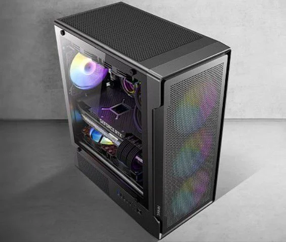 מחשב גיימינג שולחני AMD® Ryzen® 7 8x 5700X3D + ASUS / GIGABYTE A520 + SSD 1000GB NVME +16384MB +GF-RTX4060TI 8192MB