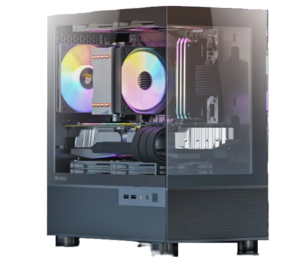 מחשב גיימינג שולחני AMD® Ryzen® 5 6x 7500F + ASUS / GIGABYTE B650 + SSD 1000GB NVME +32768MB DDR5 +GF-RTX5060TI 16384MB