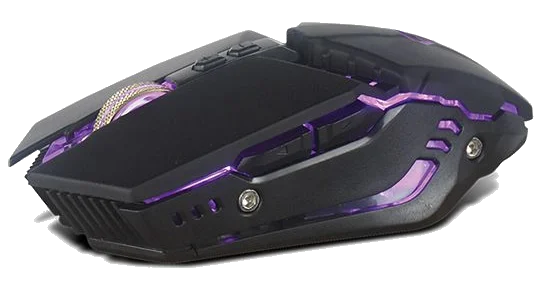 עכבר אופטי SILVER LINE GM804 Scorpius Optical Mouse BLACK USB