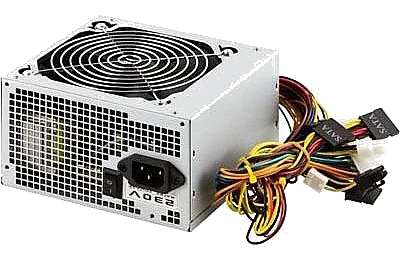 ספק כח SOLID 500W 120MM FAN 20+4 PIN +SATA POWER