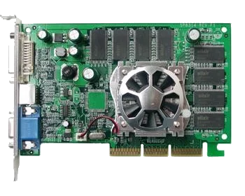 SPARKLE nVIDIA Geforce FX 5500 256MB + TV OUT +DVI AGP