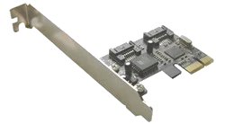 בקר STLAB A-410 SATA II 2 CHANNEL , RAID Controller , PCI-E