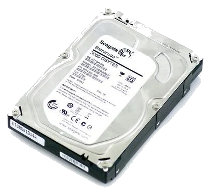 כונן קשיח Seagate Barracuda® 3000GB SATA III ST3000DM001 64MB