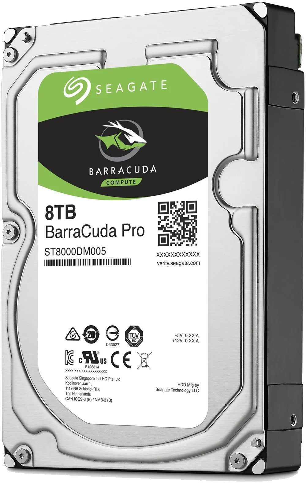 כונן קשיח Seagate Barracuda® PRO 8000GB SATA III ST8000DM005 256MB