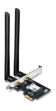 כרטיס רשת TP-Link AC1200 WiFi Bluetooth 4.2 PCIe Archer T5E