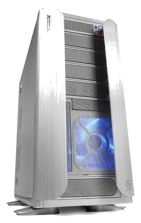 Thermaltake ARMOR JUNIOR SILVER ALUMINUM ,Tool-free, no PSU,120mm Fan, USB2.0, Audio & speaker