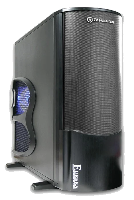 Thermaltake EUREKA ALUMINUM Black ,Tool-free, no PSU,120mm Fan, USB2.0, Audio & speaker